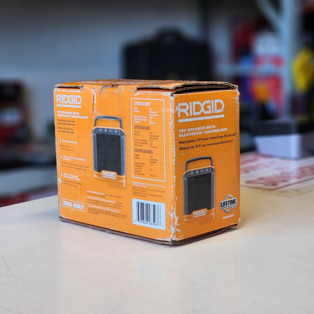 18V Bluetooth Speaker 18V Bluetooth Speaker